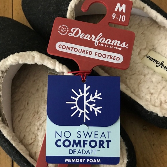 Dearfoams Birch Microwool Molded Footbed Clog (Men's Med/9-10) - Picture 4 of 8